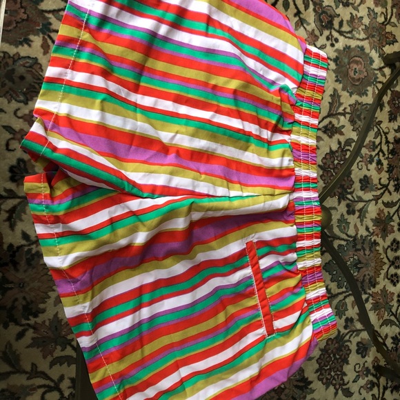 Canvas Striped Shorts Medium - Picture 2 of 5